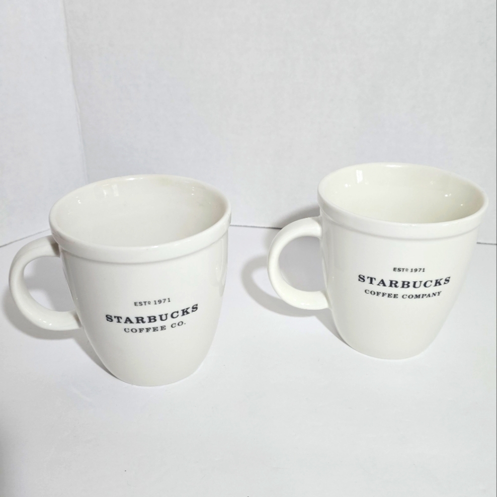 Starbucks Mugs (Set of 2)